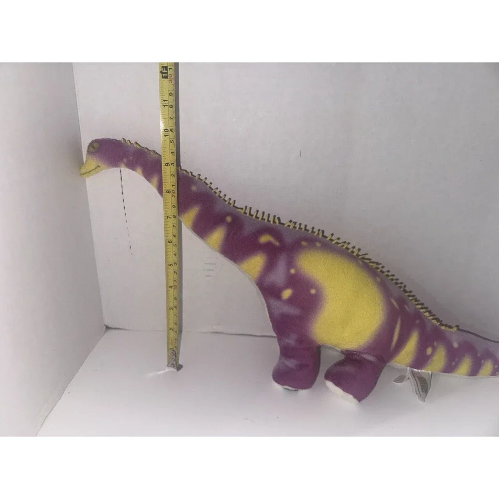 Dino Dan Fiesta Brachiosaurus Plush 24” Purple Yellow Nick Jr Rare 2012